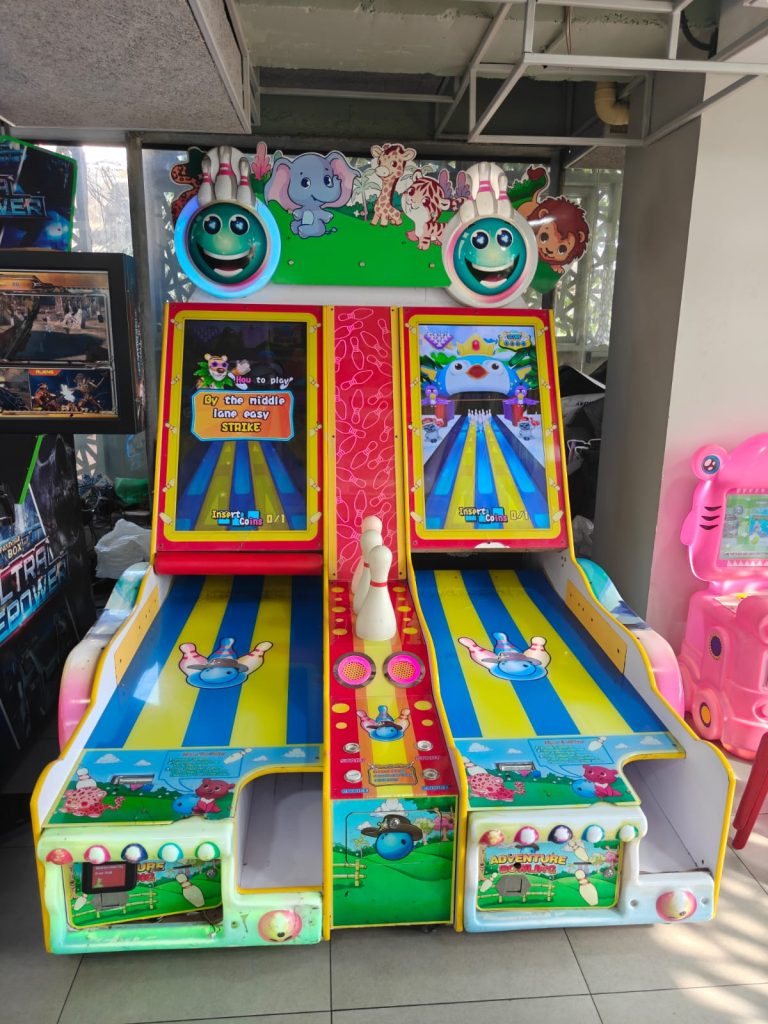 Ticket redemption games at Topsy Turvy electronic gaming zone Nagpur
